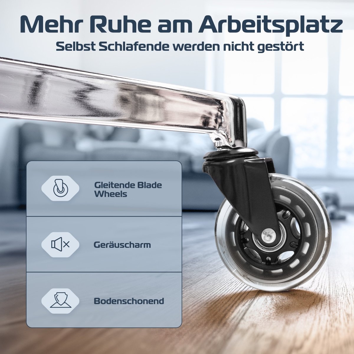 CLOUVOU CleverSeat - Ergonomischer Bürostuhl "Zeitloses Design trifft auf unschlagbare Qualität" - Clouvou 